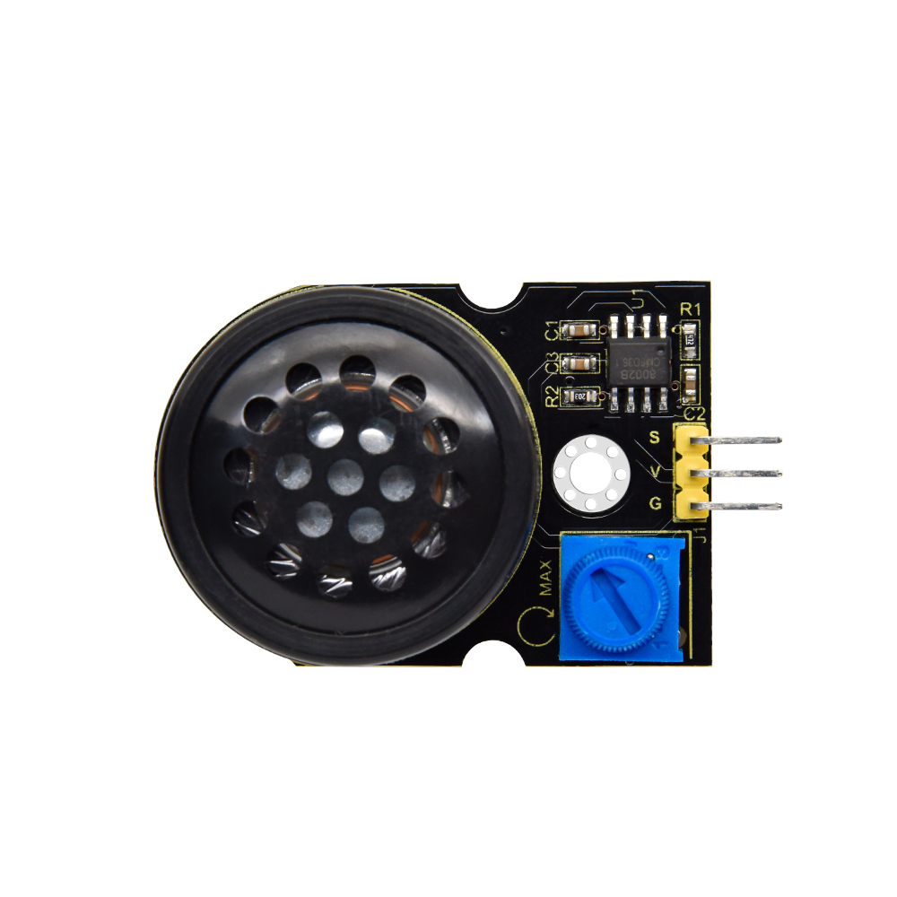 Sensor Kit Arduino - Усилитель мощности Kidsbits Keyestudio SC8002B, динамик,
