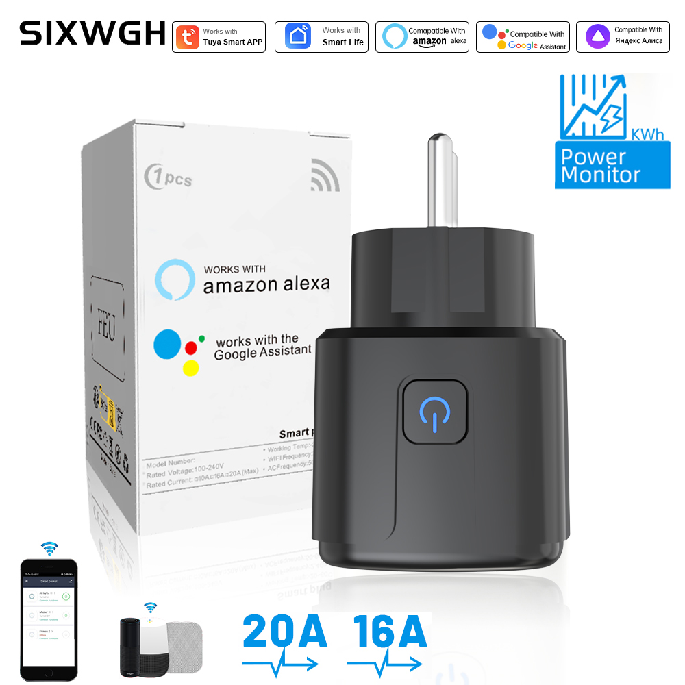 Умная розетка Tuya с Wi-Fi, ди – обзор и цена Wifi Smart Plug