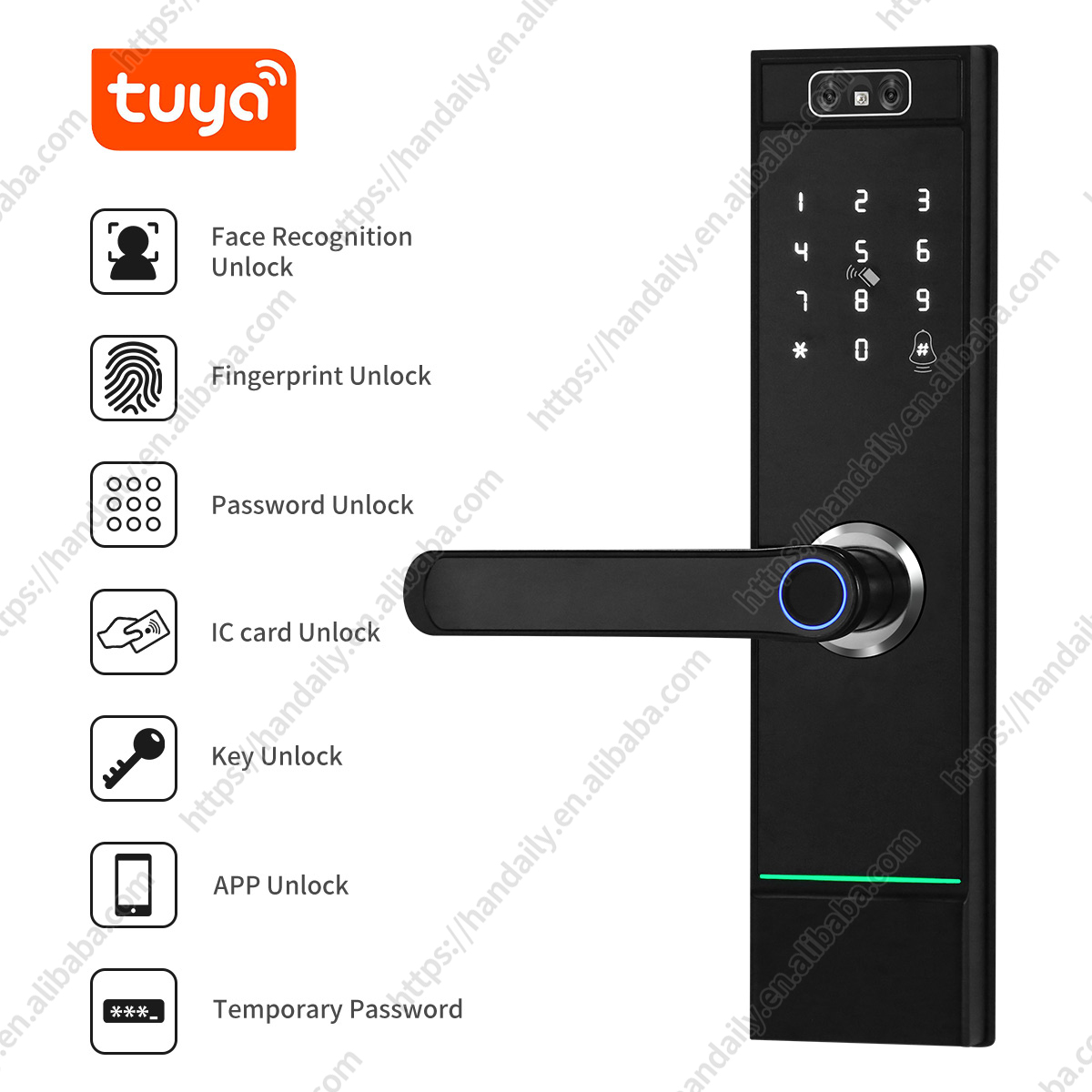 Высокая безопасность, оптовая  – обзор и цена Smart Door Lock Wifi