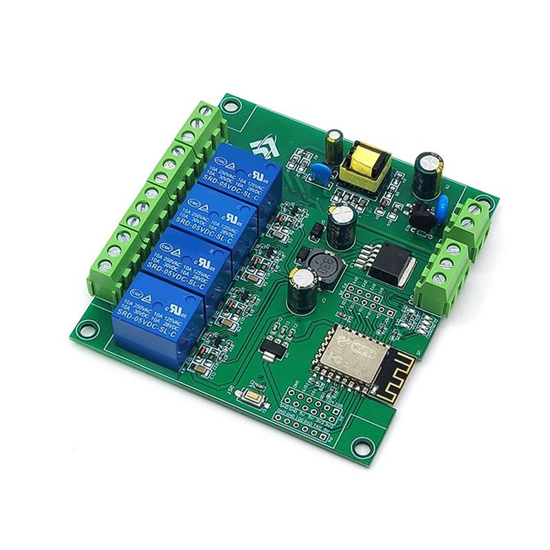 Модуль реле Y43A-2X на 4 канал – обзор и цена Esp8266 Relay Module