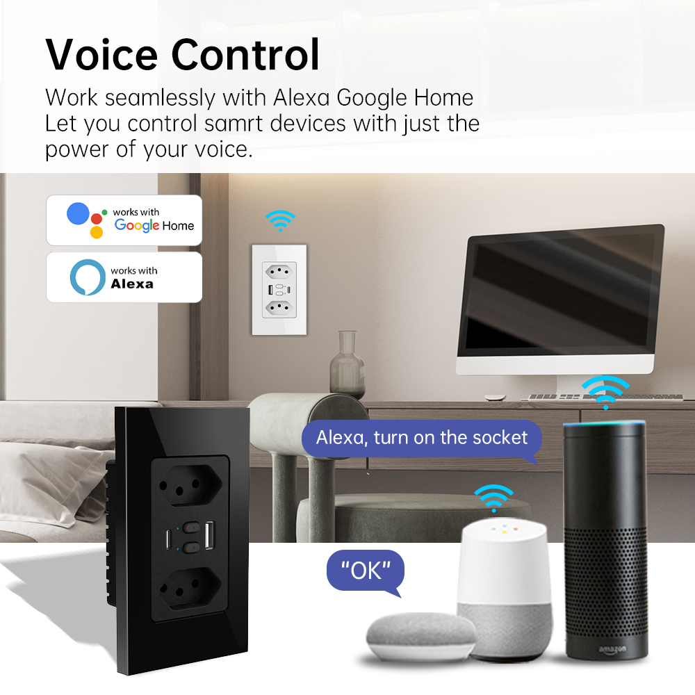 Умная Wi-Fi розетка MANHOT для – обзор и цена Wifi Smart Plug