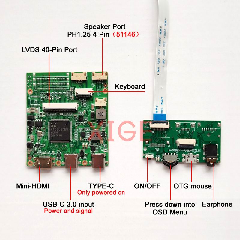 Подходит для N173HGE-L11/L21 U – обзор и цена Microcontroller Kit