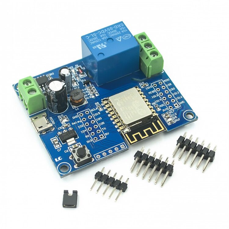 Источник питания DC5-80V ESP82 – обзор и цена Esp8266 Relay Module