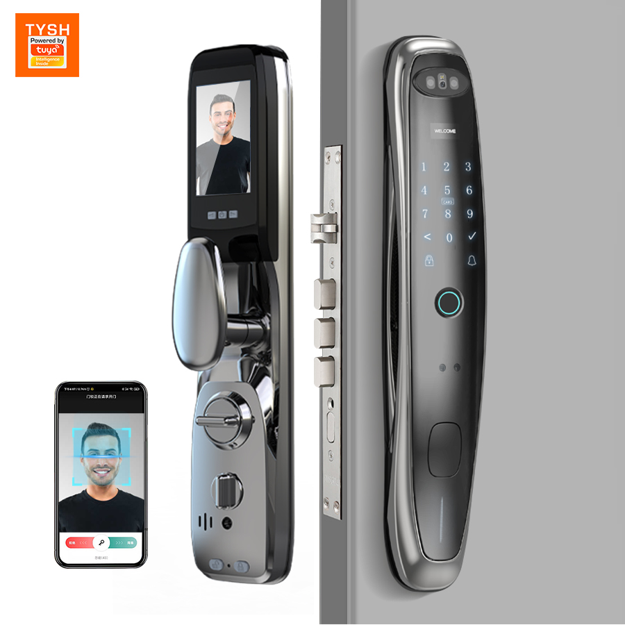 Tuya Wi-Fi камера умный замок  – обзор и цена Smart Door Lock Wifi