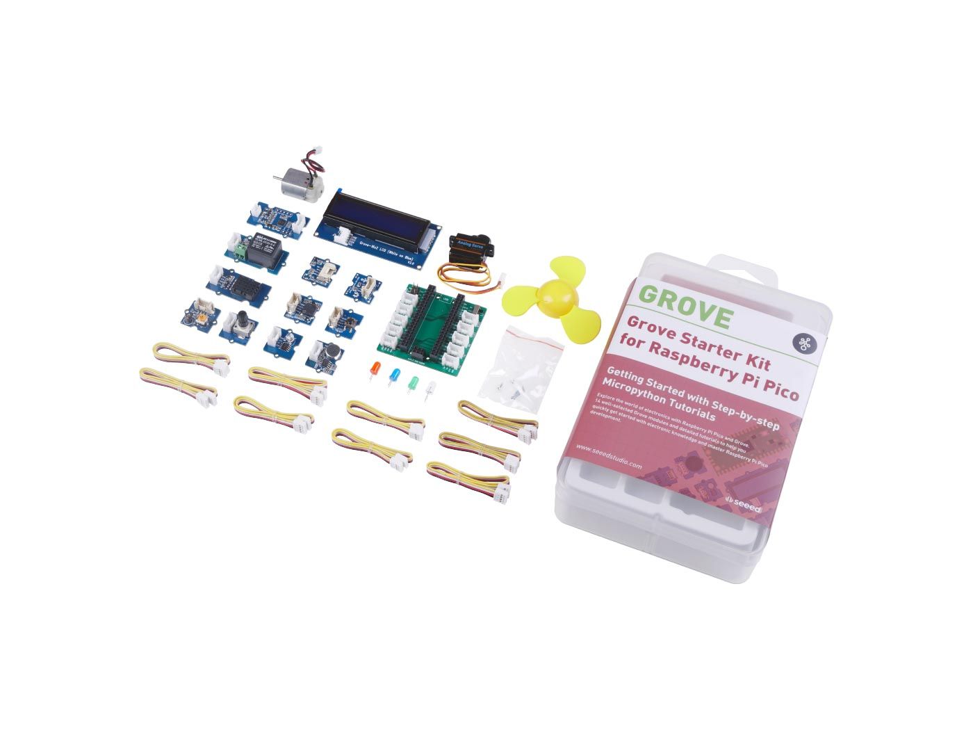 Набор для разработки Grove Sta – обзор и цена Sensor Kit Arduino