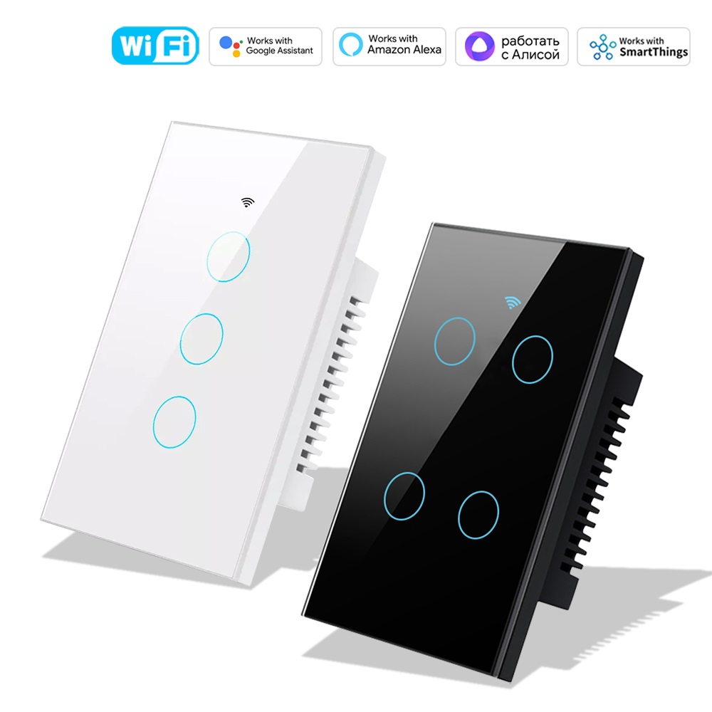 Умный сенсорный настенный выкл – обзор и цена Smart Light Switch Wifi