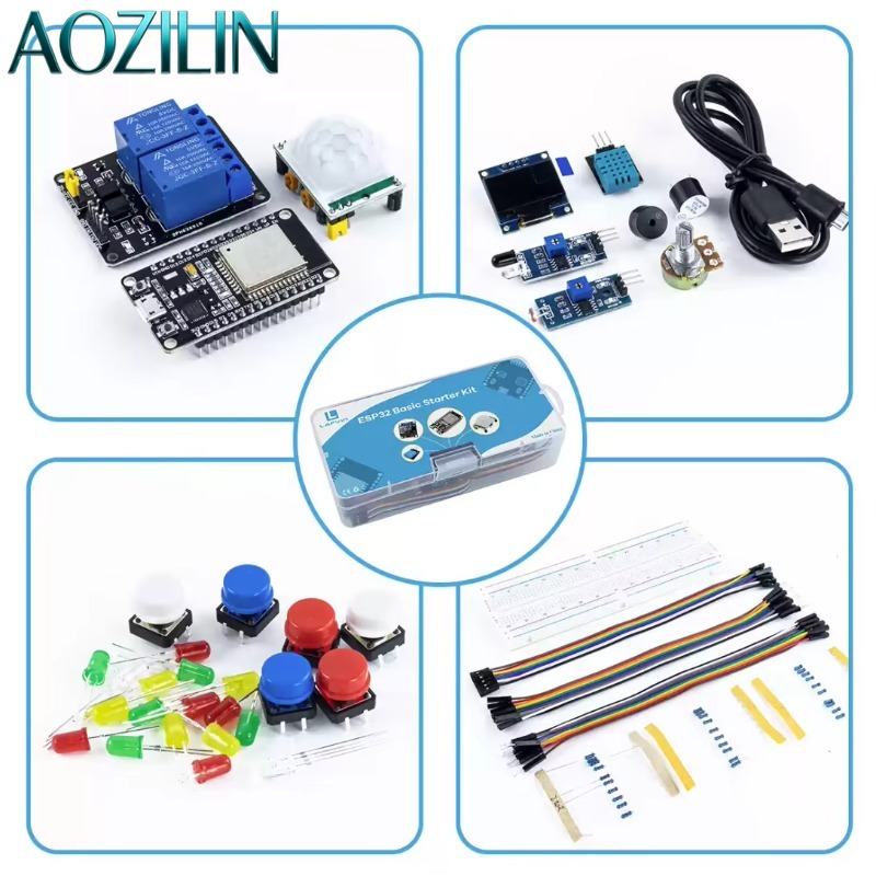 AOZILIN 10 комплектов: Полный  – обзор и цена Iot Kit Beginner