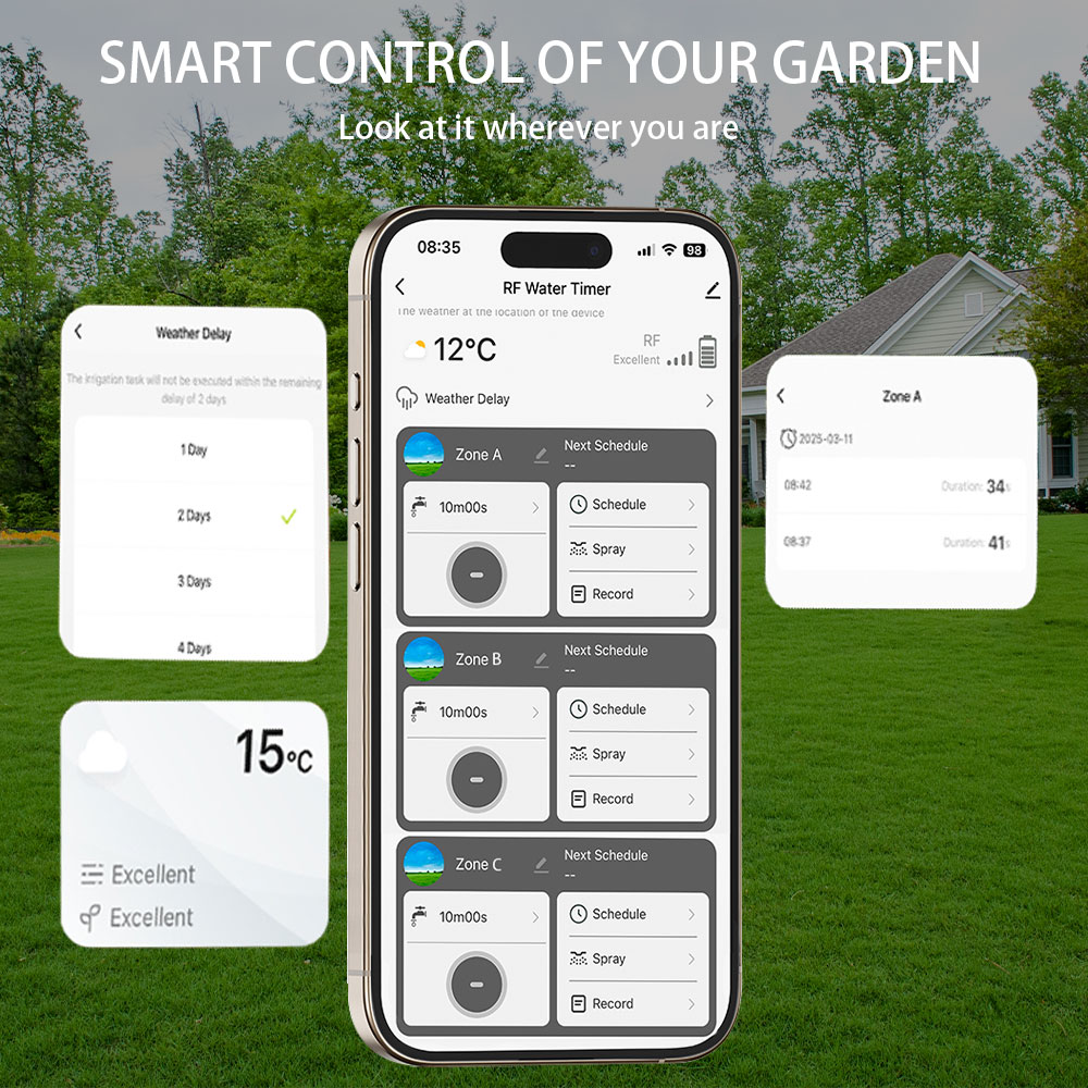 Таймер полива Tuya Wifi+RF433  – обзор и цена Wifi Smart Plug