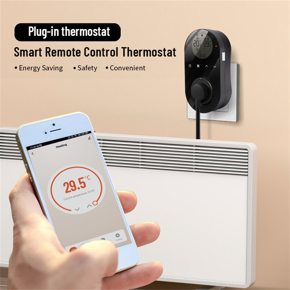 Новый двухсенсорный термостат  – обзор и цена Wifi Thermostat
